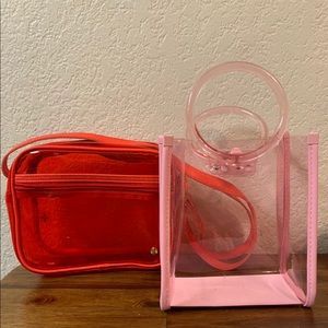 2 Clear Fun Bags